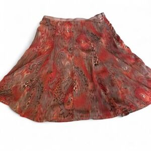 Boho Fairycore Midi Skirt Y2K Vintage Flowy 2000s‎ Cottagecore Aesthetic